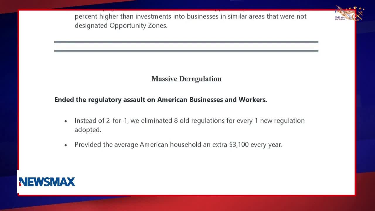 A comprehensive list of President Tump's Accomplishments