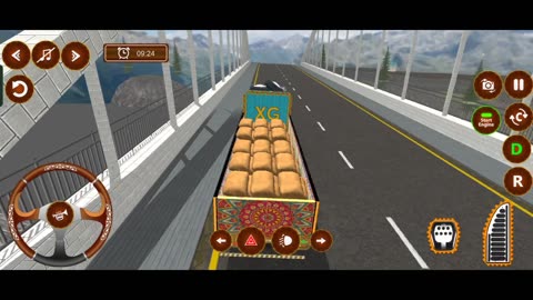 Transport Track Driving Simulator | Big Track Transport Vehicle | Part -3