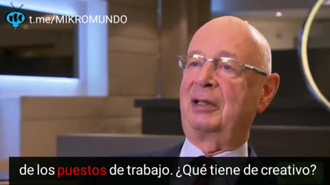 MIREN LO QUE DIJO EL SUCIO KLAUS SCHWAB, DEL FORO ECONÓMICIO