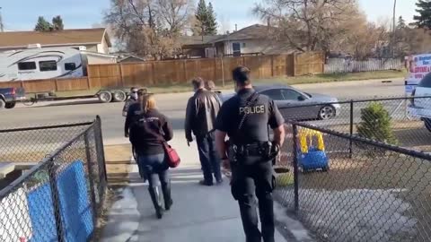 Polish Pastor Owns Gestapo Nazi Calgary Police in Canada