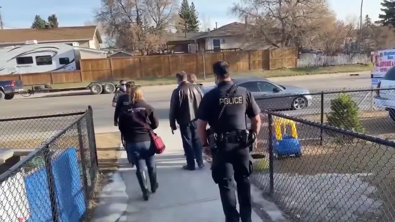 Polish Pastor Owns Gestapo Nazi Calgary Police in Canada