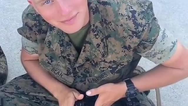 USMC: Marines answer why they joined. Most say money or I don't know