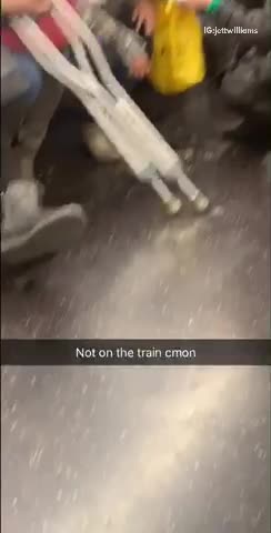 Girl throwing up in yellow bag