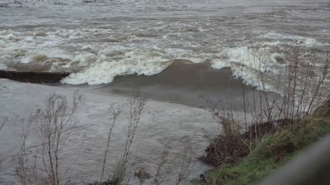 Storm Darragh Aftermath in Wales (2024)