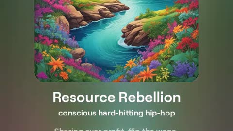 Resource Rebellion (resource-based economy rap song) (version 1)