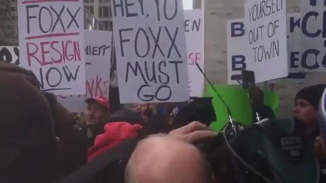 Anti-Kim Foxx protest