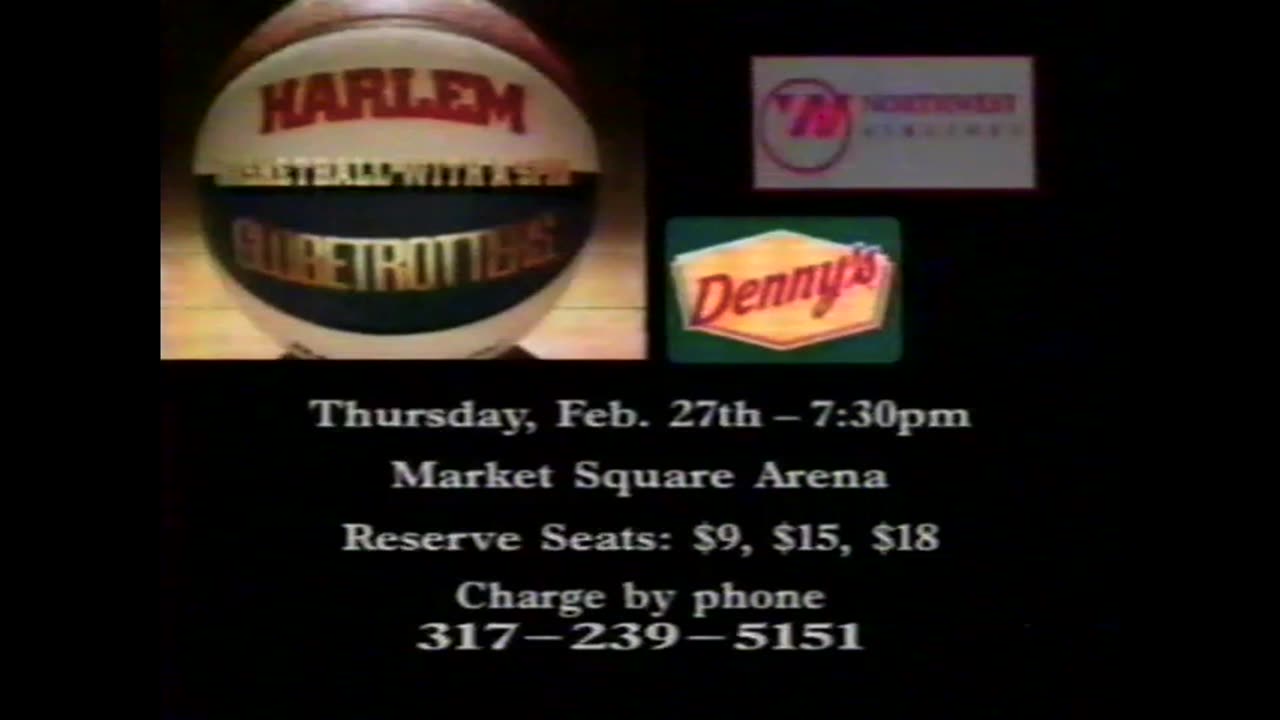 February 25, 1997 - Harlem Globetrotters Coming to Market Square Arena