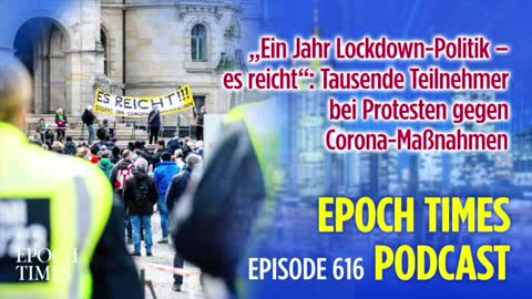 „Ein Jahr Lockdown-Politik – es reicht“: Tausende Teilnehmer bei Protesten gegen Corona-Maßnahmen