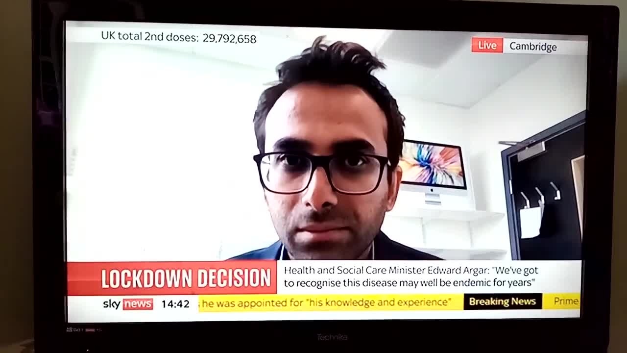 Vaccines designed last year do not work on this new virus - Sky News Sara Hewson - Summer 2021