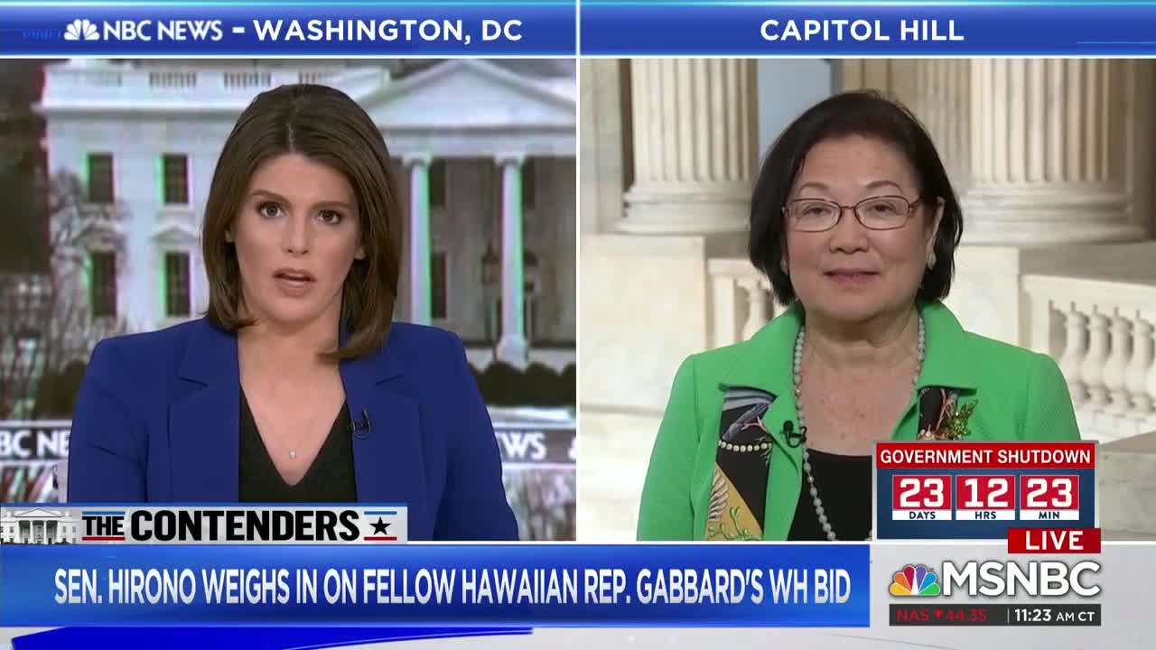 Mazie Hirono refuses to endorse Tulsi Gabbard