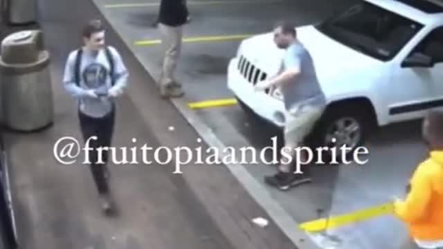 Man makes fun of, then punches handicapped man in the face
