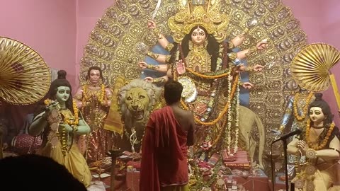 Durga Puja pandal Howrah