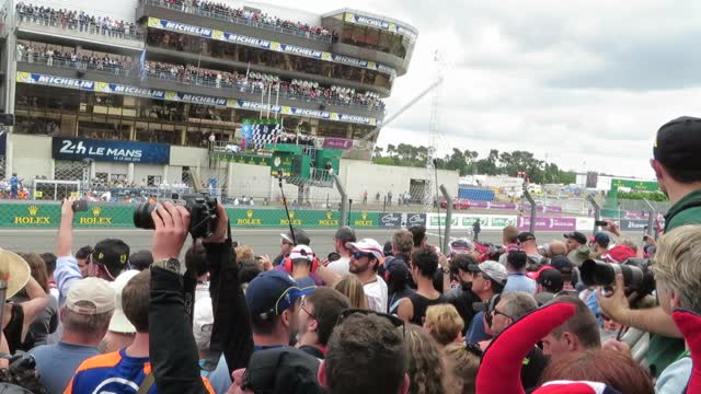 Finish Line of Le Mans 2016