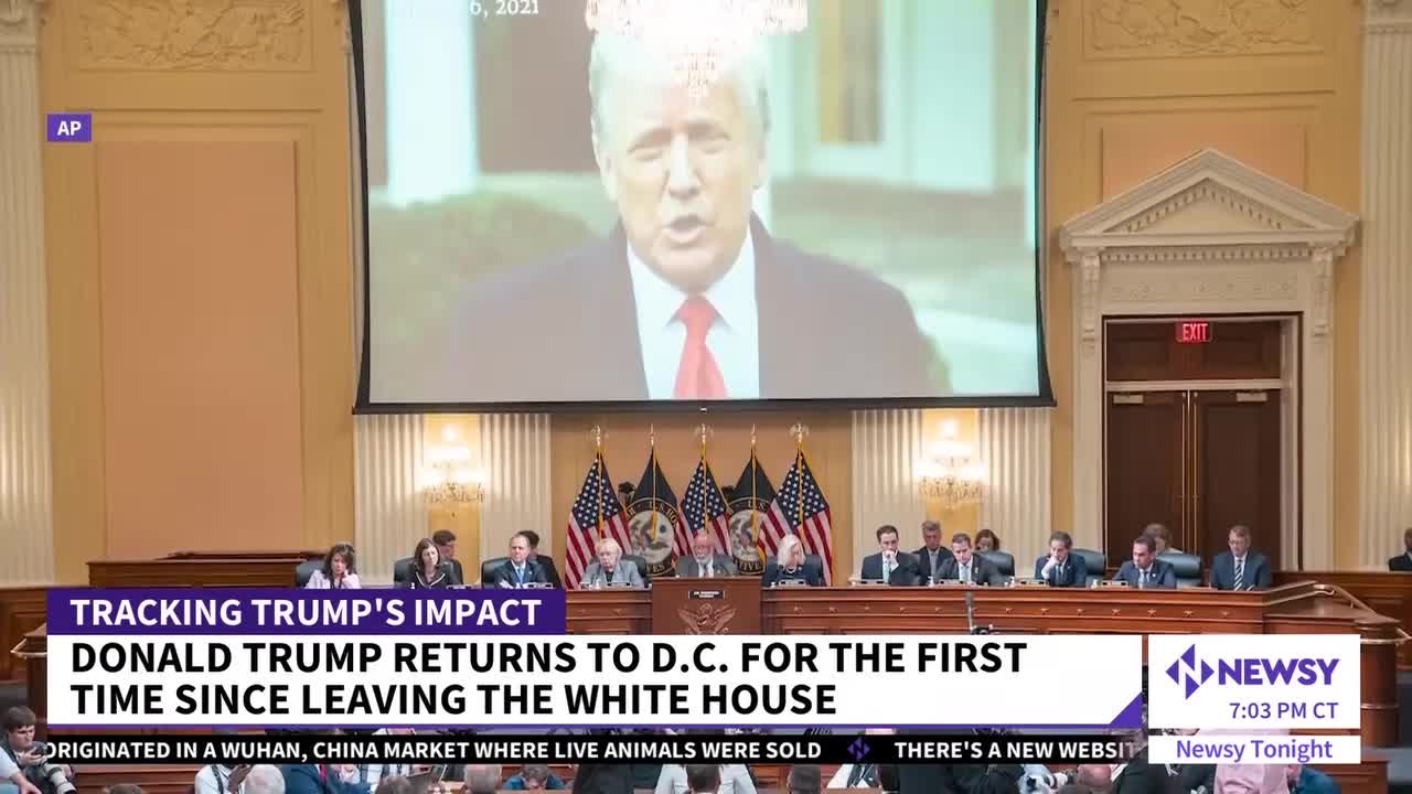 Trump Returned To Washington To Deliver Policy Speech