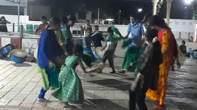 South Indian Thudumbu Dance