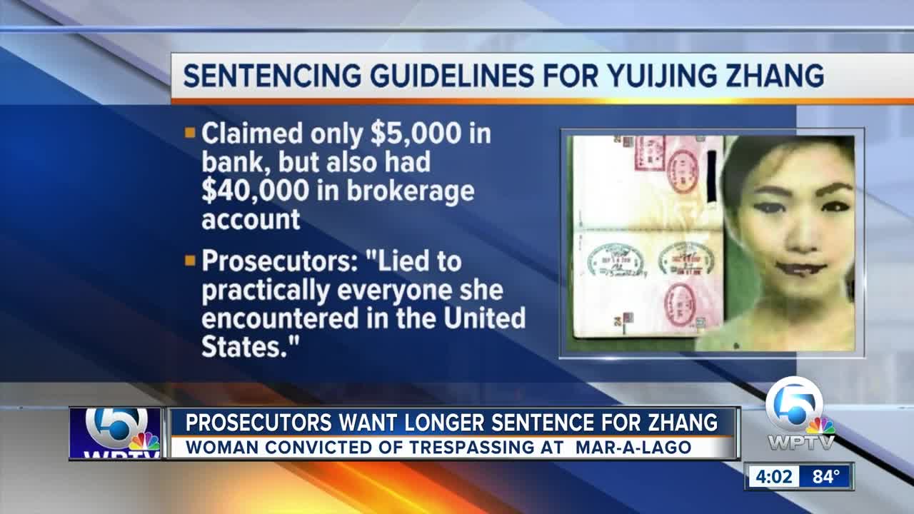 Yujing Zhang: Prosecutors ask judge to give convicted Mar-a-Lago intruder extra time in prison