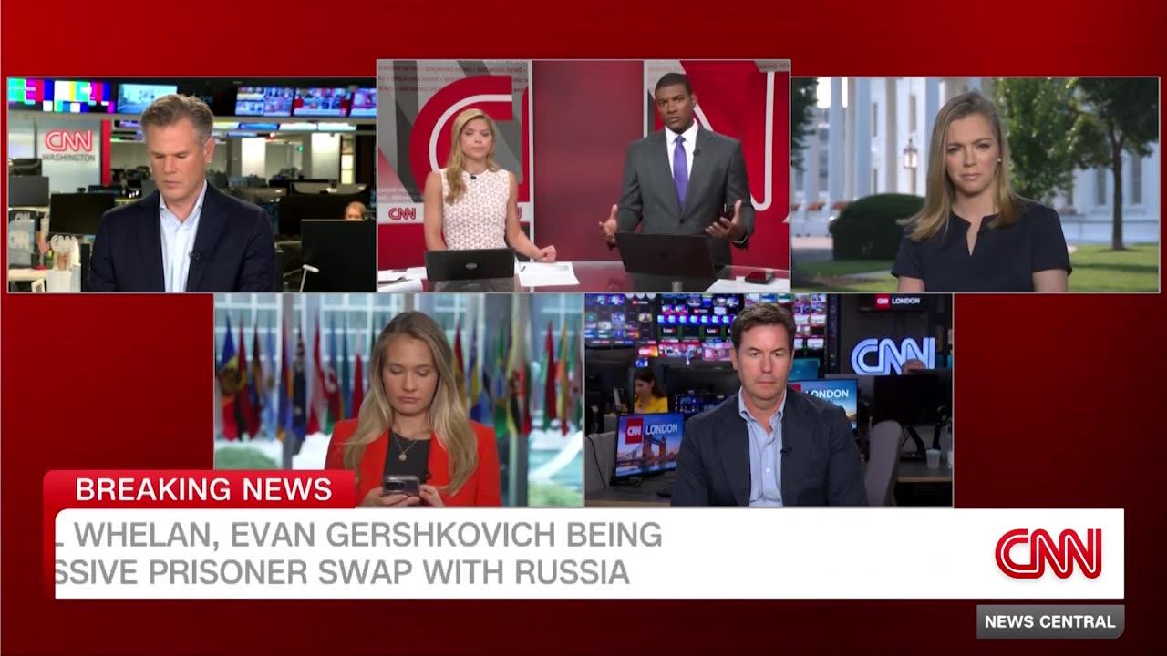 Evan Gershkovich and Paul Whelan expected to be freed in Russia prisoner swap