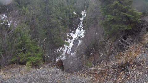 Waterfall - Right off of the road.