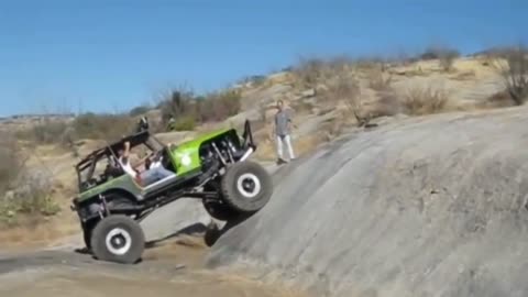 4x4s having a tumble on rumble