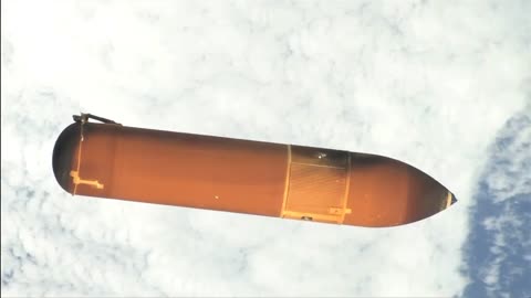 Endeavour's External Tank Falls Away #nasa #foryou #amazon