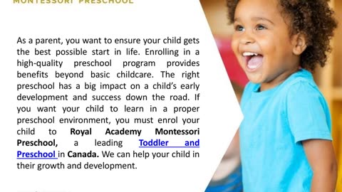 How A Good Preschool Ensures A Child's Growth and Development