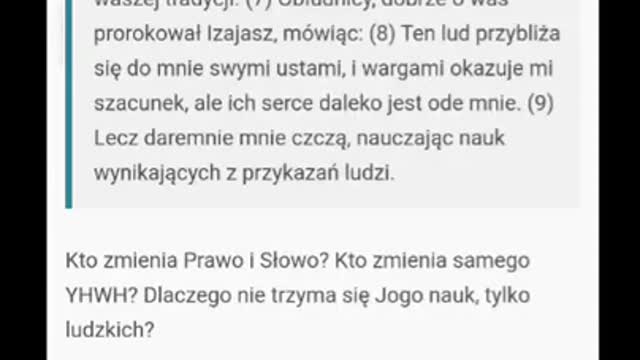 Niezmienny WIEKUISTY a Jego prorocy i ludzkie nauki #DrogaDoPrawdy 2021-07-13