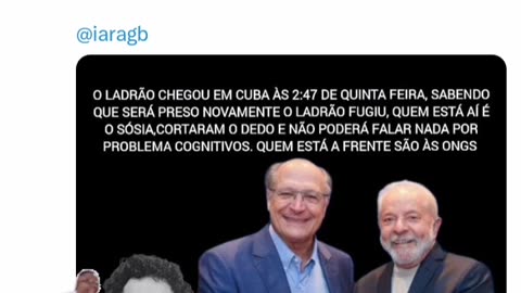 Como já foi falado a 2 anos atrás o acordo era 2 anos de cada um quebra o outro levanta, ele já fugiu pra Cuba, ou vocês não ouviram ele dizer que se Bolsonaro é a favor do mercado ele será contra o mercado, tá gravado no vídeo!