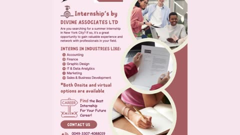 Unlock Your Career Potential: Internship Opportunities with Divine Associates Ltd