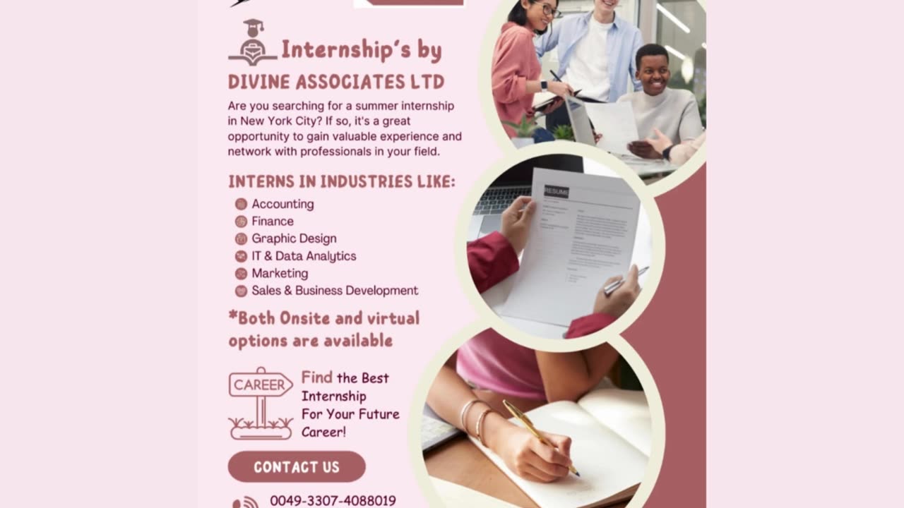 Unlock Your Career Potential: Internship Opportunities with Divine Associates Ltd