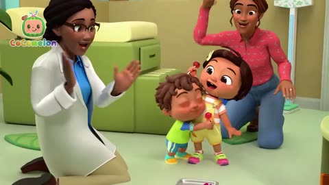 JJ Doctor Check-Up Song_ Sick Song MORE CoComelon Nursery Rhymes _ Kids