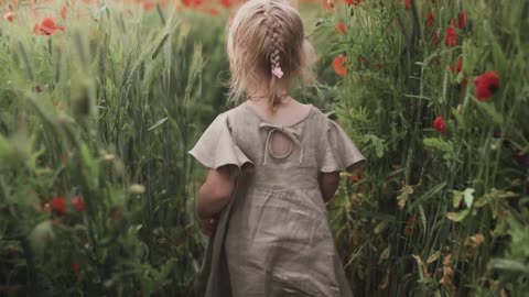 Girl and Nature