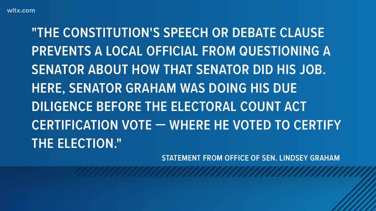 Lindsey Graham told he must testify in Georgia election investigation