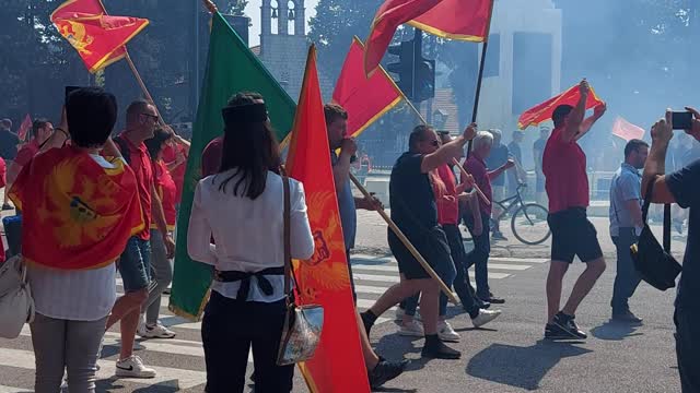 protests in Montenegro
