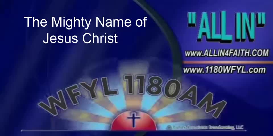 The Mighty Name of Jesus Christ | All In