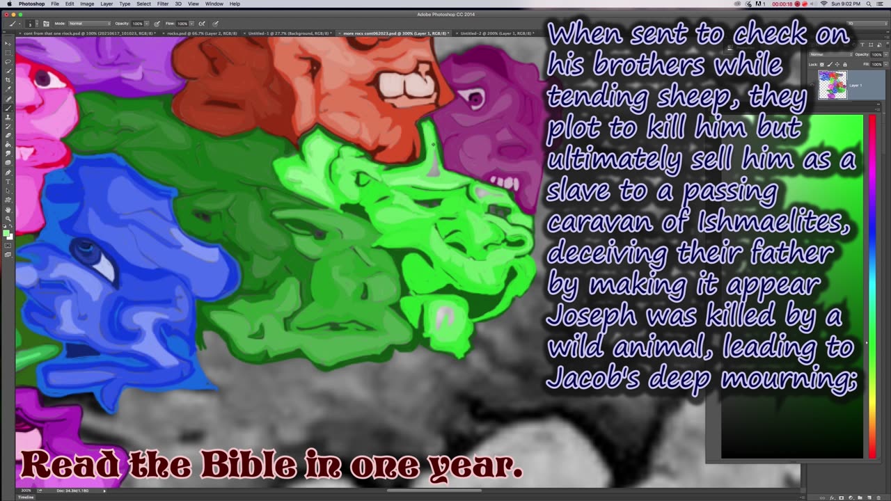 Message from Rev. Ernie: Let's read the Bible in one year! Day 18