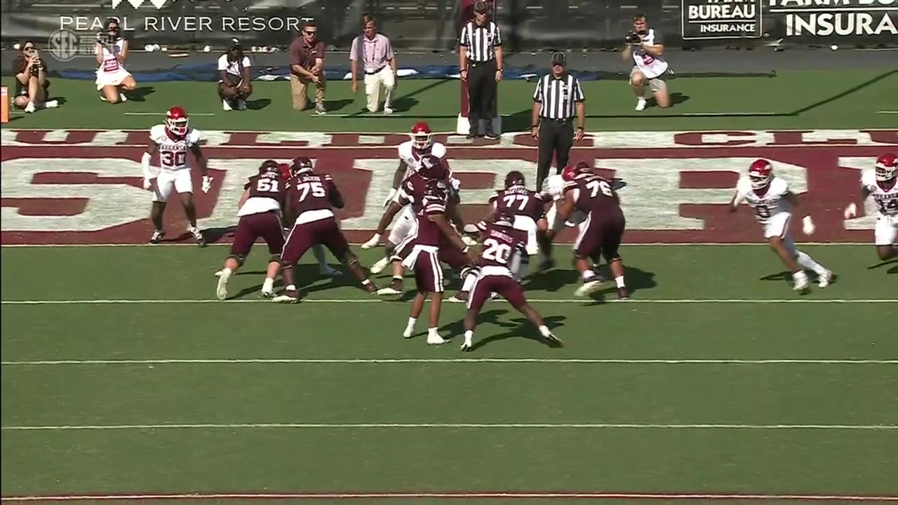 Mississippi St vs Arkansas 26/10/24