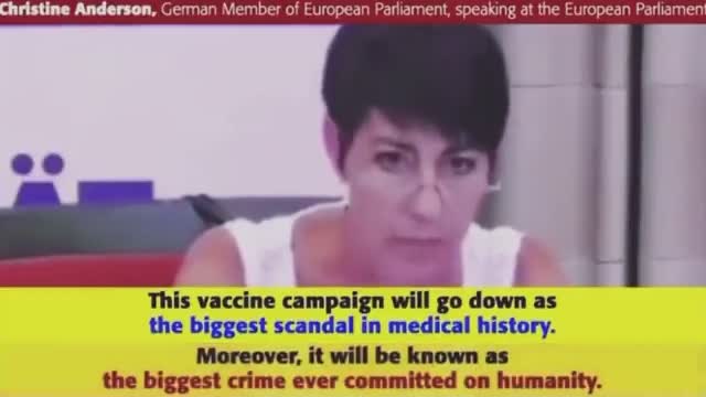 Christina Anderson: This Vaccine will be known as the Biggest Crime ever Committed on Humanity!!!