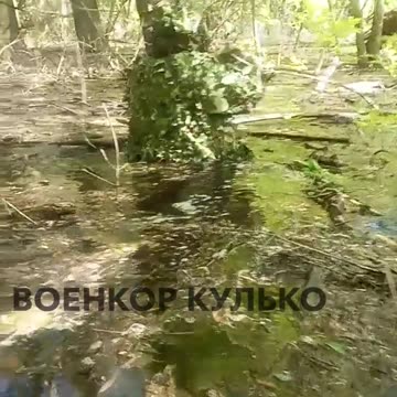 Průzkum ruských jednotek nedaleko od Antomovského mostu