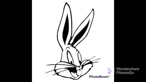 How to draw bugs bunny’s face