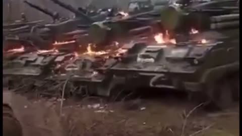 Another attack on Russian tank