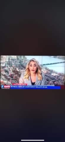 Counterfeit voter ballots exposed by watermarks