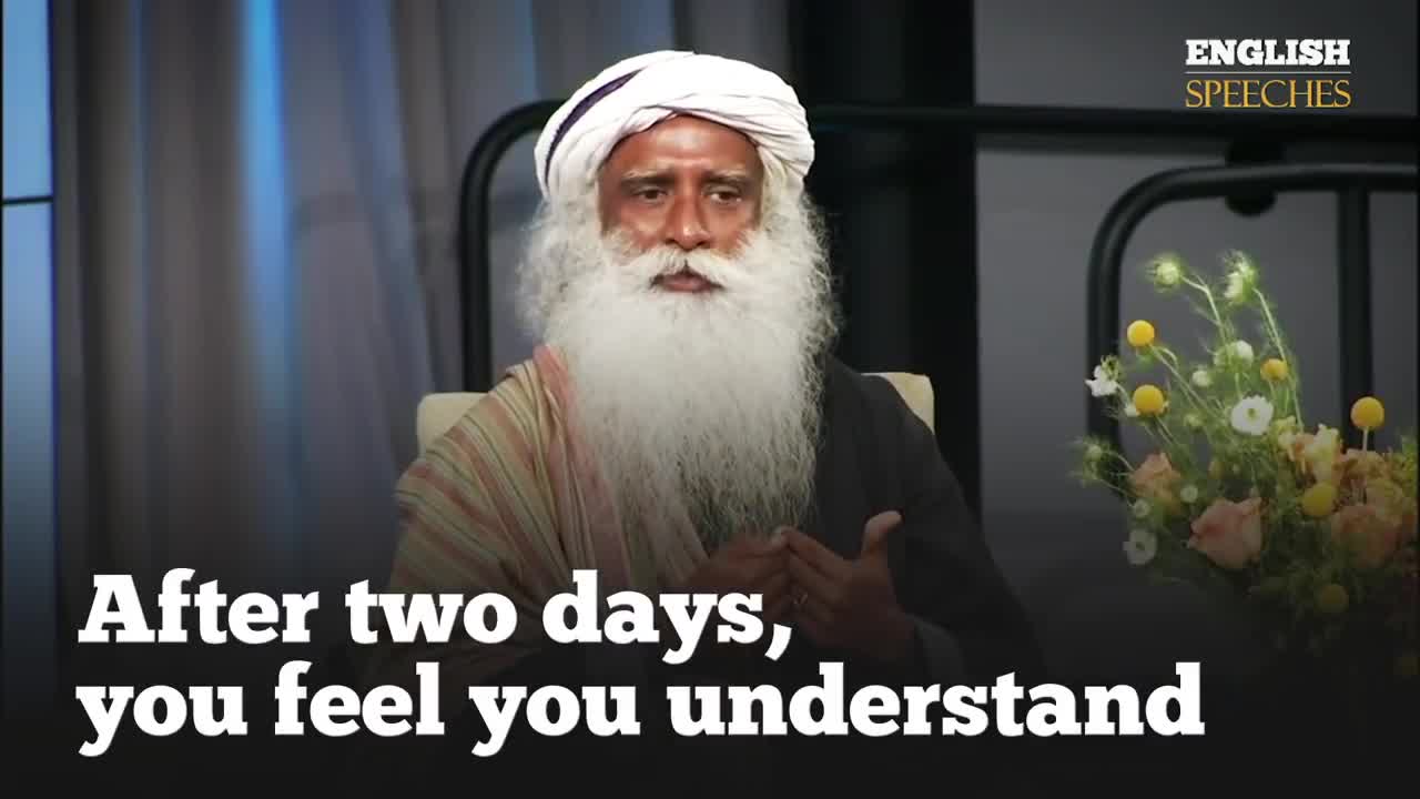 English speech ,Sadhguru,Developing an inclusive consciousness