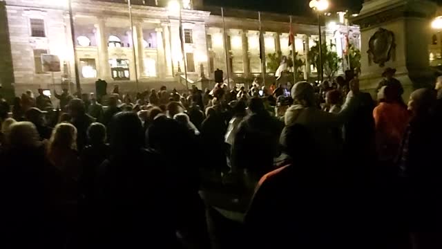 Freedom Convoy 2022, Wellington, New Zealand - The Rick Astley Assault