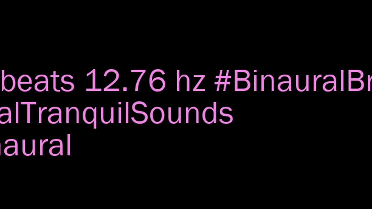 binaural_beats_12.76hz_AudioSphereSonicSanctuary BinauralSonicSerenity BinauralFocus