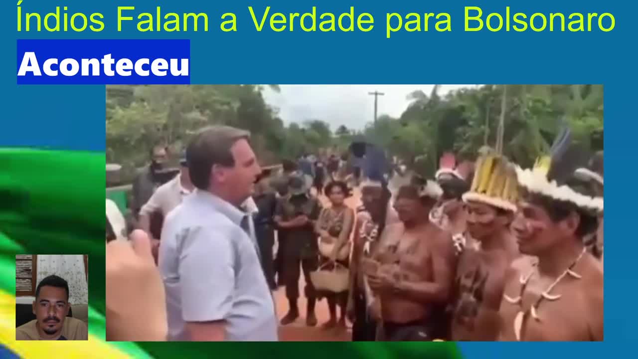 Look what happened to Bolsonaro in Aldeia