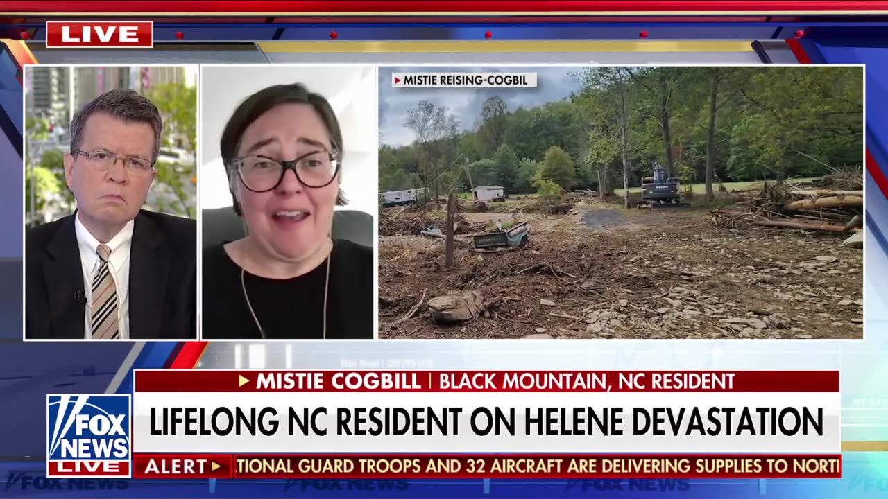 Lifelong NC resident holds back tears detailing Helene’s devastation