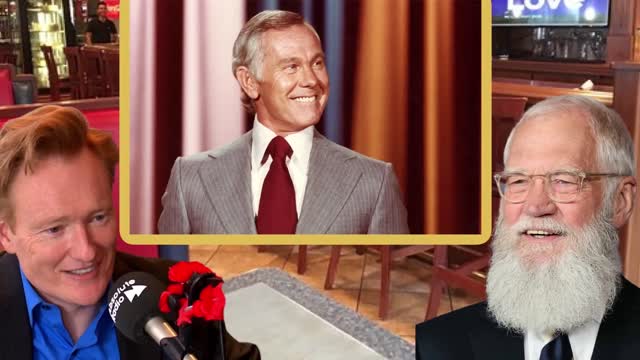 Conan talks to David Letterman about Johnny Carson