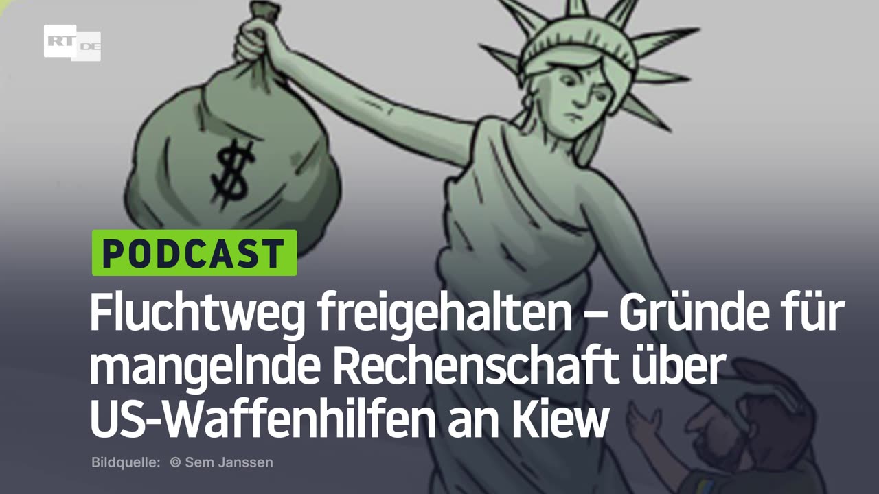 Fluchtweg freigehalten – Gründe für mangelnde Rechenschaft über US-Waffenhilfen an Kiew