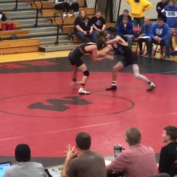 Wrestling Wagner Thane 1st match