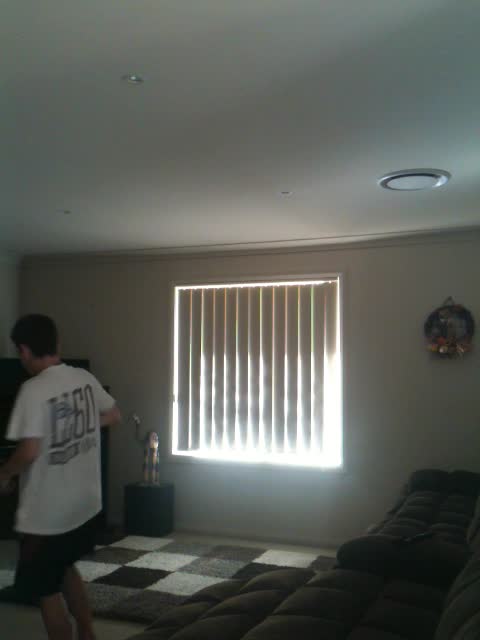 Backflip on Carpet (With Hands)